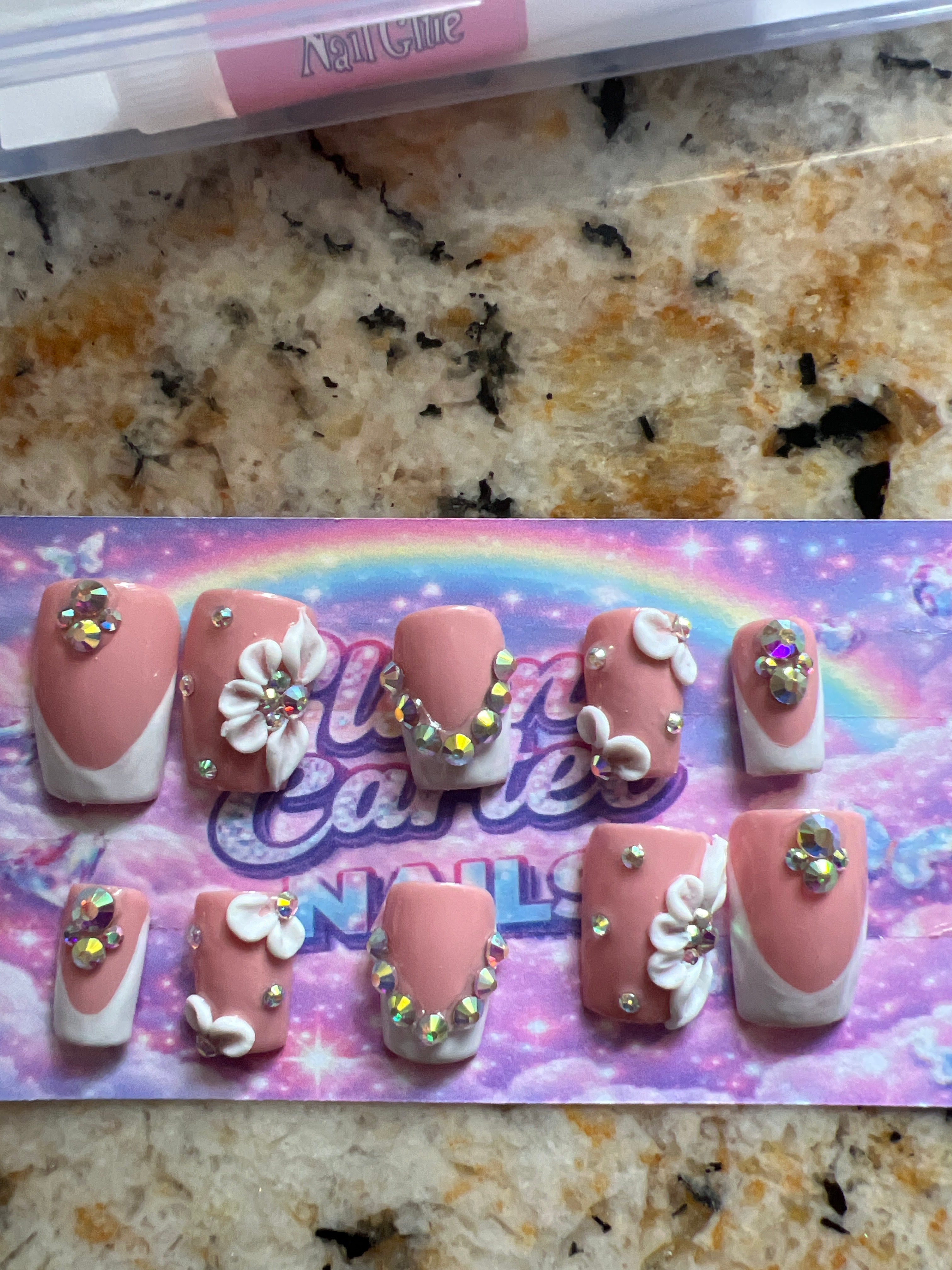 Mini 3d French Bling