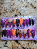 🎃🎃HALLOWEEN POOKY NAILS🎃🎃
